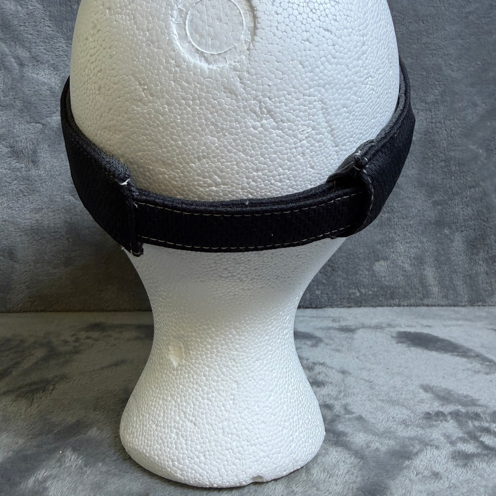 Nike Golf Visor Black White Contrast Stitching Adjustable Hat - Picture 4 of 8